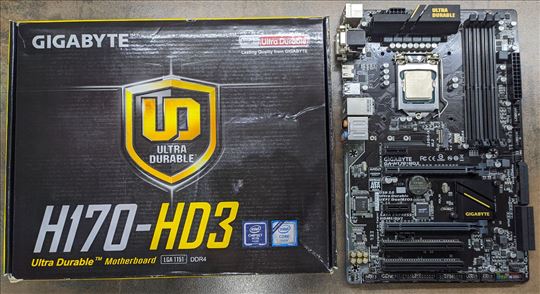GA H170 HD3 Intel 6. i 7. gen. DDR4