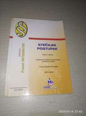 Stačajni postupak - pravni informator