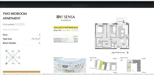BW Sensa - TOP  ponuda - 3900e po kvadratu