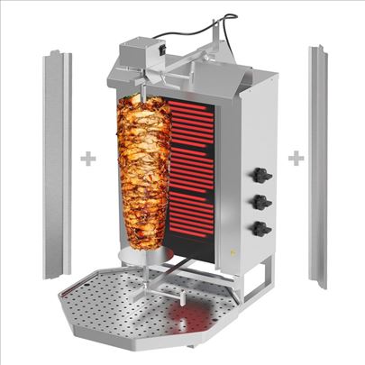 Elektricni Gyros Doner rostilj do 40kg