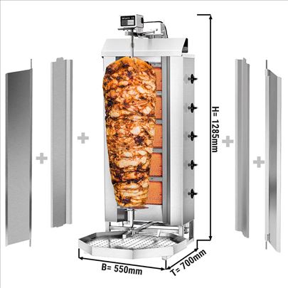 Plinsky Gyros doner rostilj do 80kg
