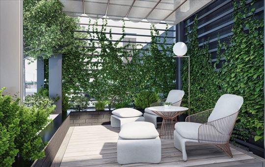 Lux,penthouse sa privatnim bazenom na terasi