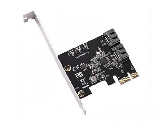 Pci-express kontroler 2-port sata 3 int.kartica