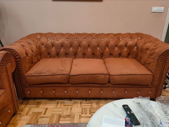 Chesterfield garnitura 
