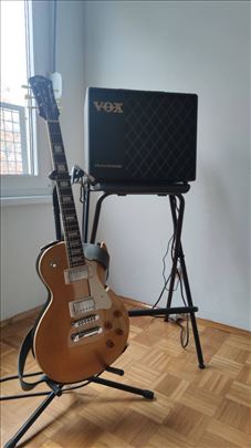 Električna gitara Cort CR200GT i pojačalo VOX 
