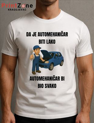 Majica za automehanicara - Stampa po zelji