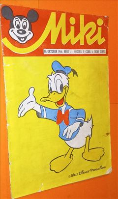 Miki od 1 do10 Walt Disney