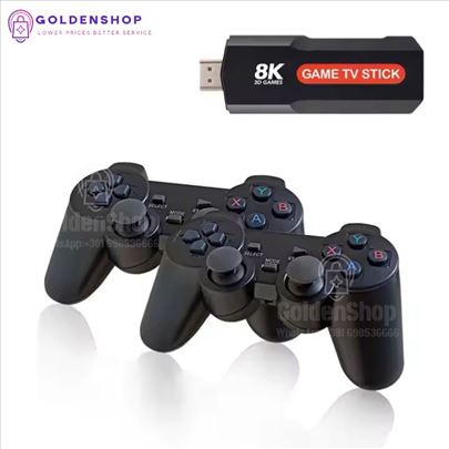 8K Game TV Box Stick Gaming Box, Wireless Controll