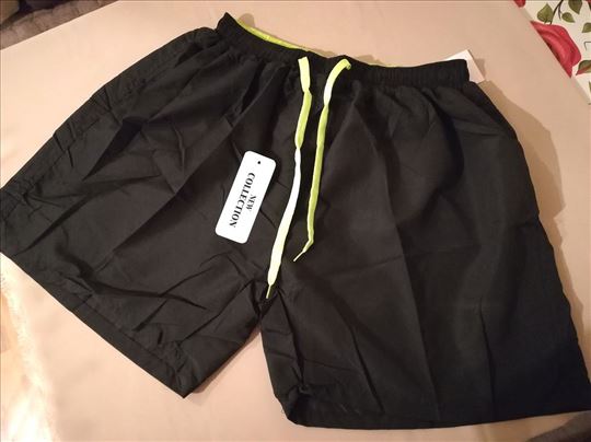 Novi muski sorts Fashion u velikom broju 4XL Crni