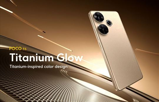 Xiaomi Poco F6 8/256gb Titanium Novo! 