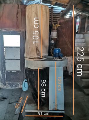 Industrijski usisivač/ciklon
