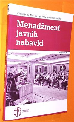 Menadžment javnih nabavki 3 2024 godina