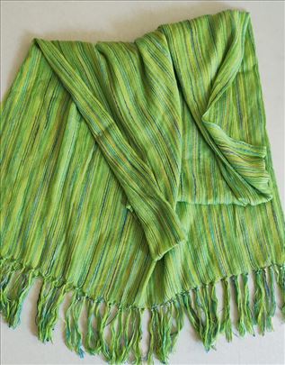 Nova ešarpa od prirodnih materijala 180 x 65 cm