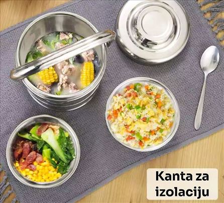 Termalna kutija za ručak od nerđajućeg čelika 0.7L