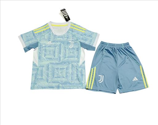 Juventus 2025/2026 gostujuci dres deciji komplet