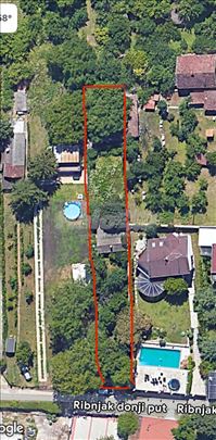 Prodaje se plac na Ribnjak Donji put 115 Novi sad