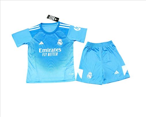 Real Madrid 2025/2026 golmanski dres deciji komple