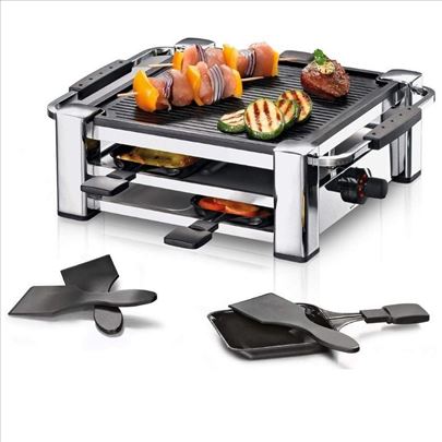 Rommelsbacher Raclette Grill za 4 osobe 1000W