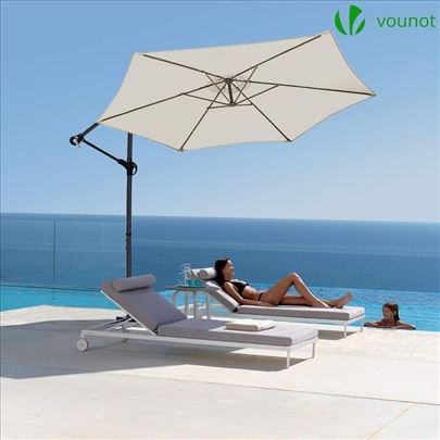 Suncobran sa bočnom nogom ventilacijom postoljem