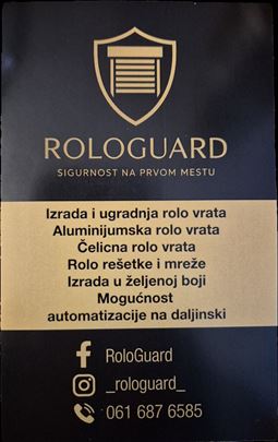 Rolo vrata garažna vrata