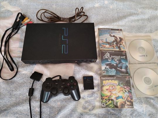 Sony Ps2 komplet/Modovan/Ocuvan/Igrice/Povoljno