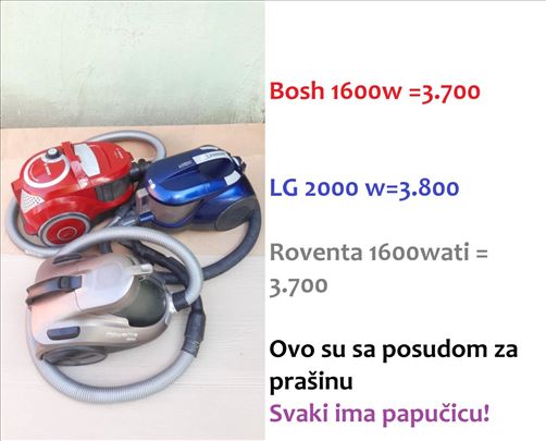 Usisivači iz Nemačke – već od 3.600