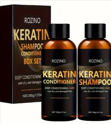 Keratin šampon i regenerator za kosu 