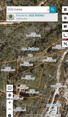 Susanj-Bar,24ara na 1km od mora