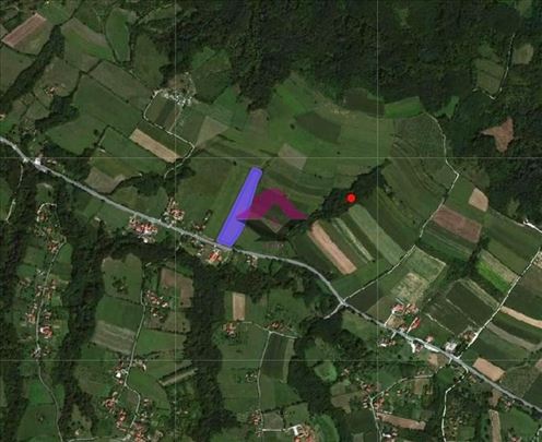 Lazarevac, Kruševica, 109,42 ara, plac pored asfal