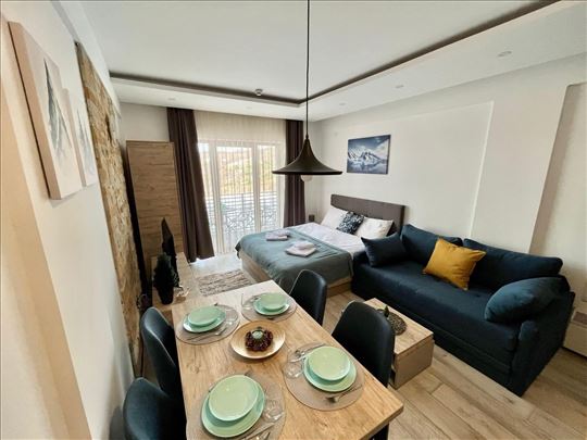Lep apartman sa terasom, opremljen, uknjižen, 29m2