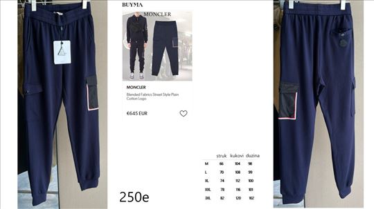 Moncler, G.Lauren, Prada, C.Hearts, top trenerke