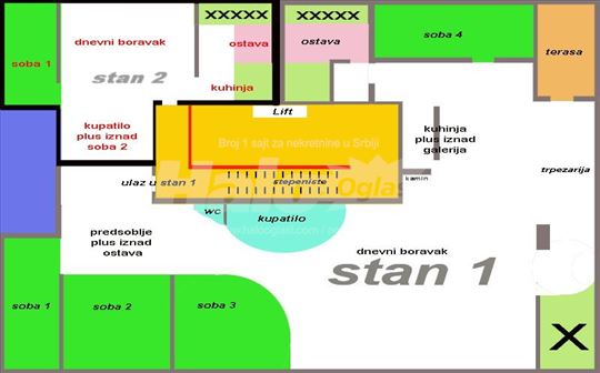 Prodajem PRELEP stan u Lučanima 