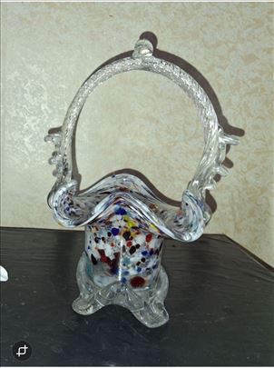 Staklene cinije 2 kom.