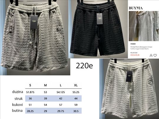 Vrhunski šorcevi poznatih svetskih brendova, top