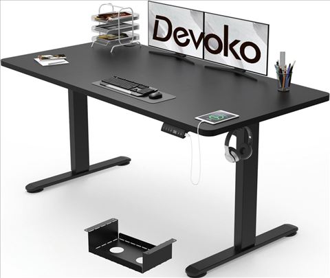 Devoko električni podesivi pisaći radni sto 140x70