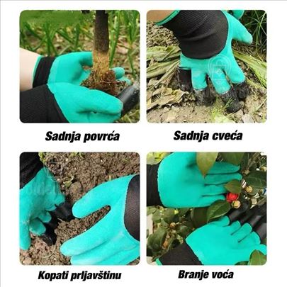 Rukavice za baštu baštanske rukavice sa kandžama