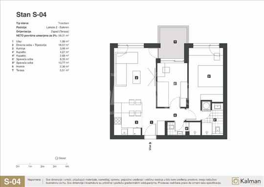 3.0 -Manje kvadrature, Visina visokog PR