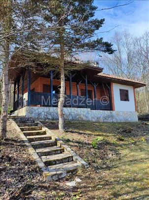 Brusnica 2 parcele 66 ari, kuća 110 m2 prizemna od