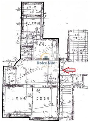 Trosoban salonac za adaptaciju