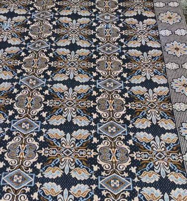 Etno vunena prostirka, prekrivač, zidnjak ili mebl