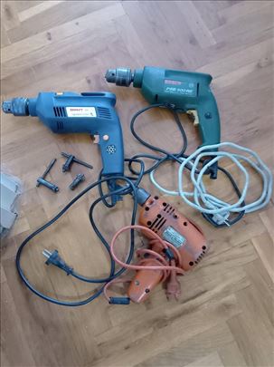 3 ispravne bušilice