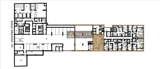 Dvosobni  stan -Poslovni apartman u kompleksu Vojv