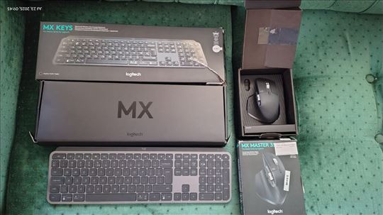 Logitech Mx keys + Mx Master 3s 