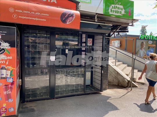 Lokal na prometnom  mestu  Pijaca Stari Merktor