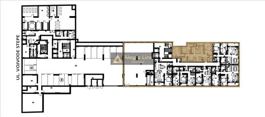 Troiposobni stan - Poslovni apartman u kompleksu V