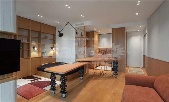 Designed 50 m², Furnished, Novi Dorćol, Garage