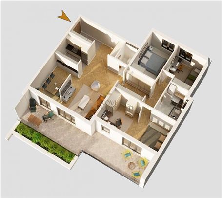 Odličan penthouse na popularnoj lokaciji