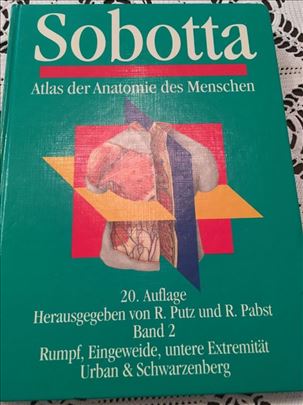 Prodajem anatomske atlase 