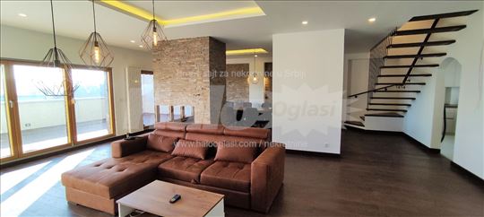 Exclusively furnished penthouse for rent in Vračar