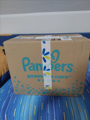 Pampers premium care, vel. 4, 174 komada, novo!